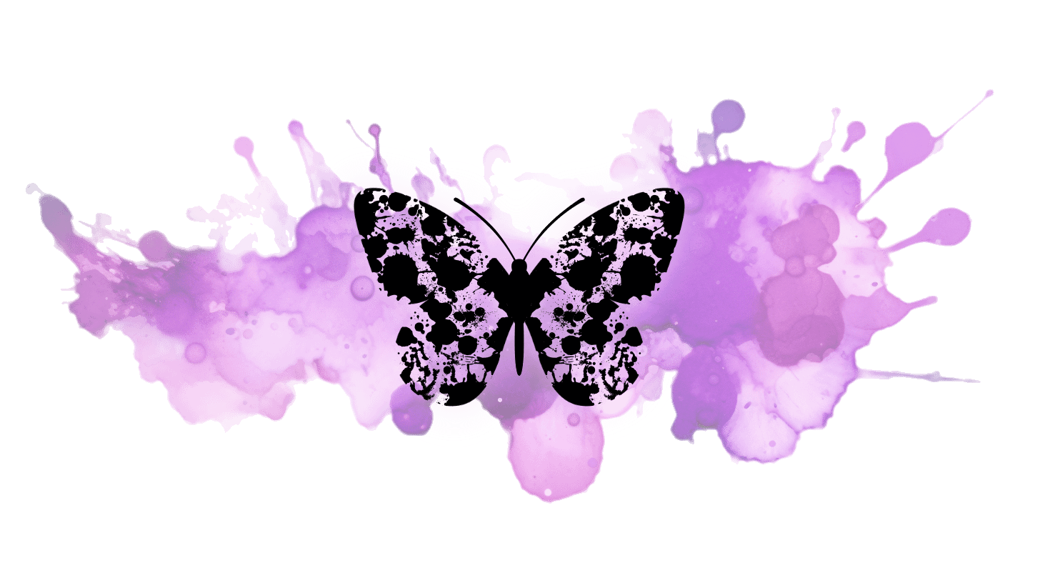 Purple splash no_bg butterfly Purple splash no_bg butterfly